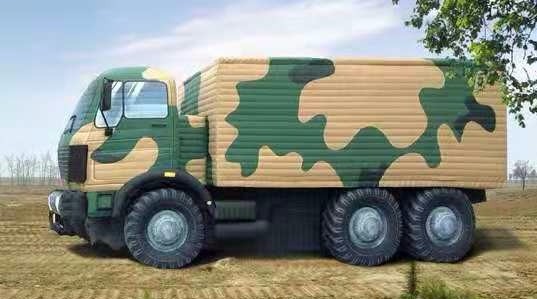 船营充气军事车